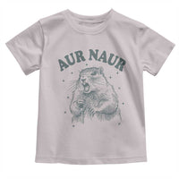 Aur Naur Raccoon St Patricks Day Toddler T Shirt Funny Sarcastic Oh No Australian Accent