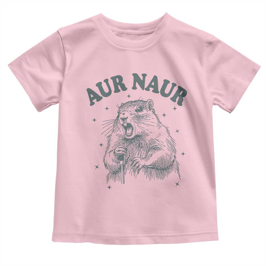 Aur Naur Raccoon St Patricks Day Toddler T Shirt Funny Sarcastic Oh No Australian Accent