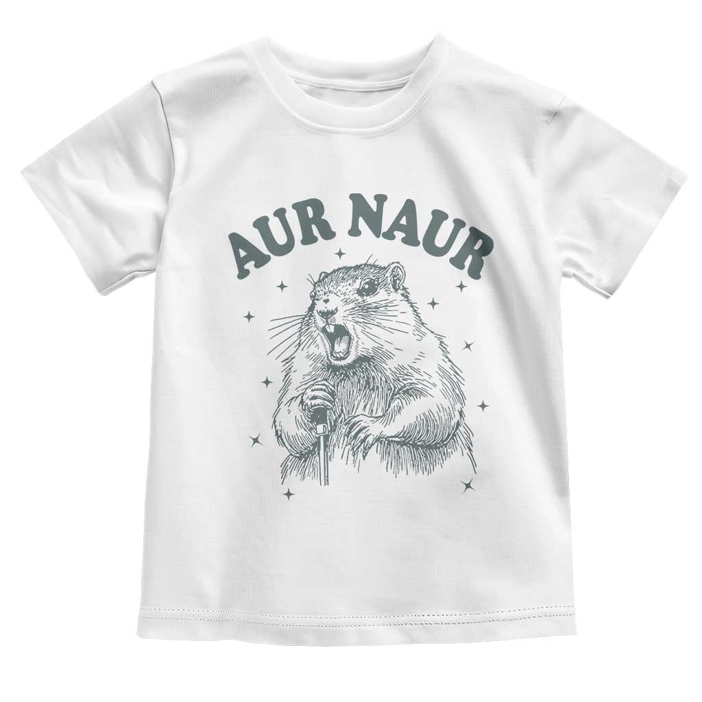 Aur Naur Raccoon St Patricks Day Toddler T Shirt Funny Sarcastic Oh No Australian Accent