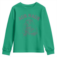 Aur Naur Raccoon St Patricks Day Youth Sweatshirt Funny Sarcastic Oh No Australian Accent