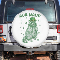 Aur Naur Cowboy Raccoon Meme Spare Tire Cover Funny Sarcastic Oh No Australian Accent