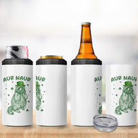 Aur Naur Cowboy Raccoon Meme 4 in 1 Can Cooler Tumbler Funny Sarcastic Oh No Australian Accent