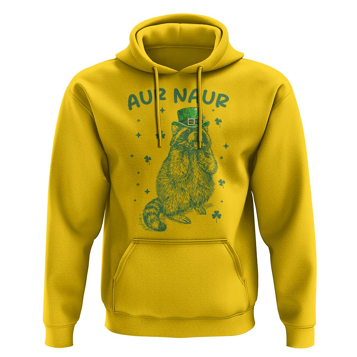 Aur Naur Cowboy Raccoon Meme Hoodie Funny Sarcastic Oh No Australian Accent