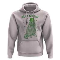 Aur Naur Cowboy Raccoon Meme Hoodie Funny Sarcastic Oh No Australian Accent