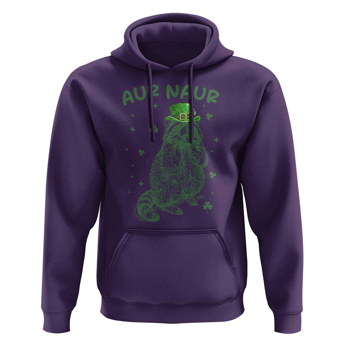 Aur Naur Cowboy Raccoon Meme Hoodie Funny Sarcastic Oh No Australian Accent