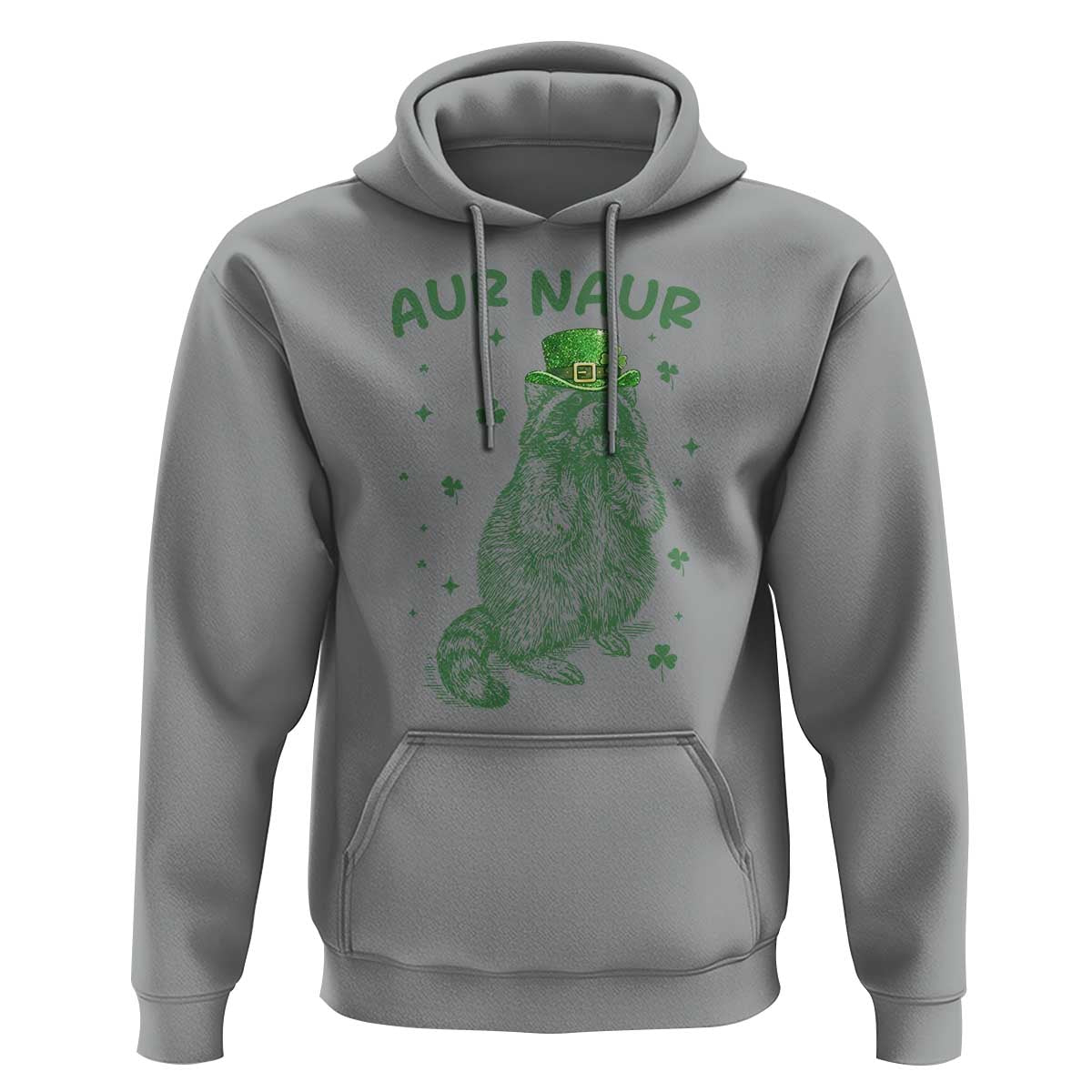 Aur Naur Cowboy Raccoon Meme Hoodie Funny Sarcastic Oh No Australian Accent
