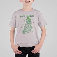 Aur Naur Cowboy Raccoon Meme T Shirt For Kid Funny Sarcastic Oh No Australian Accent