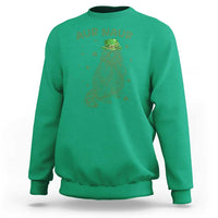 Aur Naur Cowboy Raccoon Meme Sweatshirt Funny Sarcastic Oh No Australian Accent