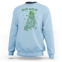 Aur Naur Cowboy Raccoon Meme Sweatshirt Funny Sarcastic Oh No Australian Accent