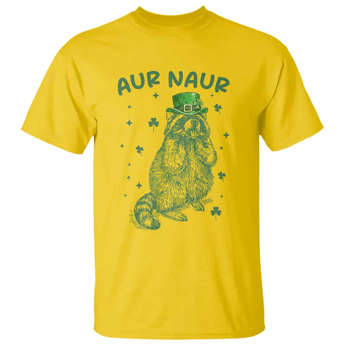 Aur Naur Cowboy Raccoon Meme T Shirt Funny Sarcastic Oh No Australian Accent