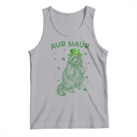 Aur Naur Cowboy Raccoon Meme Tank Top Funny Sarcastic Oh No Australian Accent