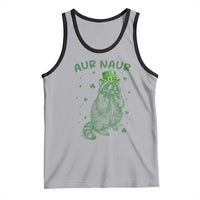 Aur Naur Cowboy Raccoon Meme Tank Top Funny Sarcastic Oh No Australian Accent