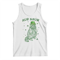 Aur Naur Cowboy Raccoon Meme Tank Top Funny Sarcastic Oh No Australian Accent