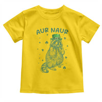 Aur Naur Cowboy Raccoon Meme Toddler T Shirt Funny Sarcastic Oh No Australian Accent