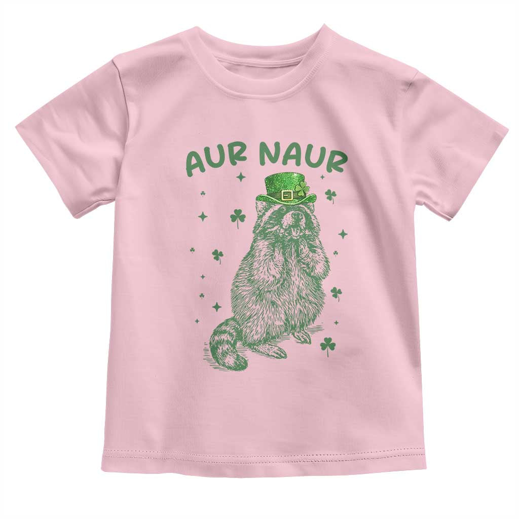 Aur Naur Cowboy Raccoon Meme Toddler T Shirt Funny Sarcastic Oh No Australian Accent