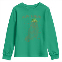 Aur Naur Cowboy Raccoon Meme Youth Sweatshirt Funny Sarcastic Oh No Australian Accent