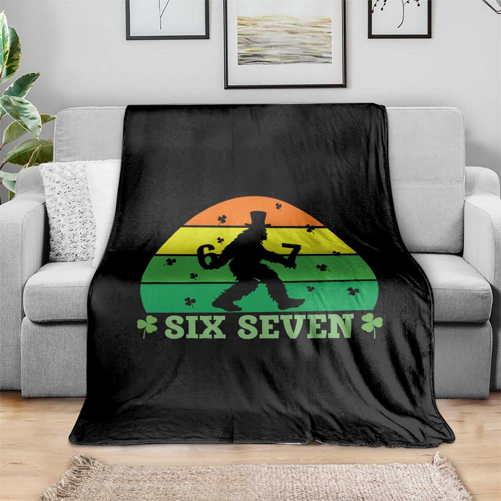 Aur NaurCowboy Raccoon Meme Throw Blanket Funny Sarcastic Oh No Australian Accent