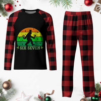 Aur NaurCowboy Raccoon Meme Plaid Pajama Set Funny Sarcastic Oh No Australian Accent