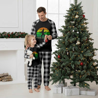 Aur NaurCowboy Raccoon Meme Plaid Pajama Set Funny Sarcastic Oh No Australian Accent