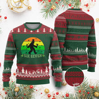 Aur NaurCowboy Raccoon Meme Ugly Christmas Sweater Funny Sarcastic Oh No Australian Accent