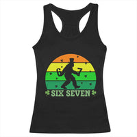 Aur NaurCowboy Raccoon Meme Racerback Tank Top Funny Sarcastic Oh No Australian Accent