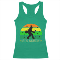 Aur NaurCowboy Raccoon Meme Racerback Tank Top Funny Sarcastic Oh No Australian Accent