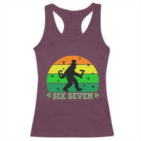 Aur NaurCowboy Raccoon Meme Racerback Tank Top Funny Sarcastic Oh No Australian Accent