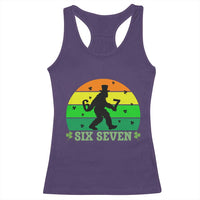 Aur NaurCowboy Raccoon Meme Racerback Tank Top Funny Sarcastic Oh No Australian Accent