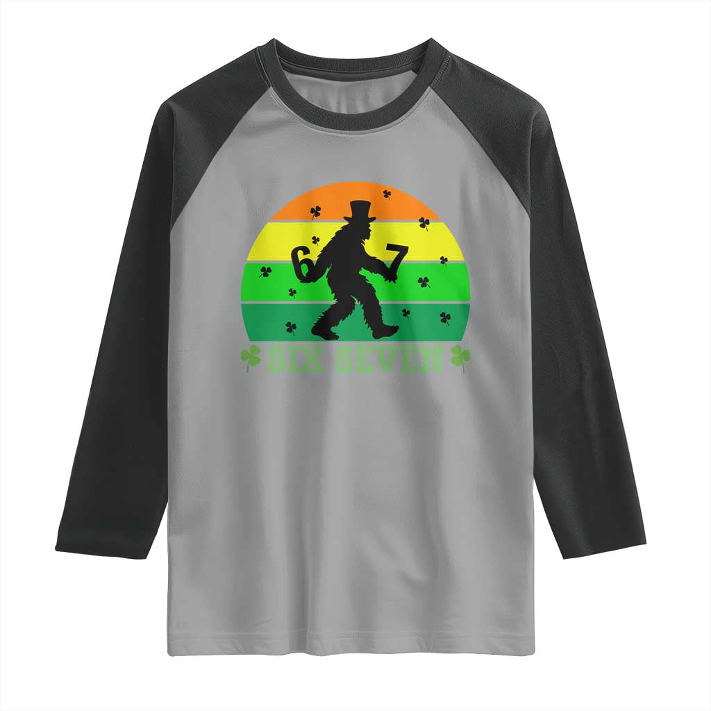 Aur NaurCowboy Raccoon Meme Raglan Shirt Funny Sarcastic Oh No Australian Accent