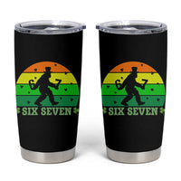 Aur NaurCowboy Raccoon Meme Tumbler Cup Funny Sarcastic Oh No Australian Accent