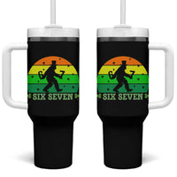 Aur NaurCowboy Raccoon Meme Tumbler With Handle Funny Sarcastic Oh No Australian Accent