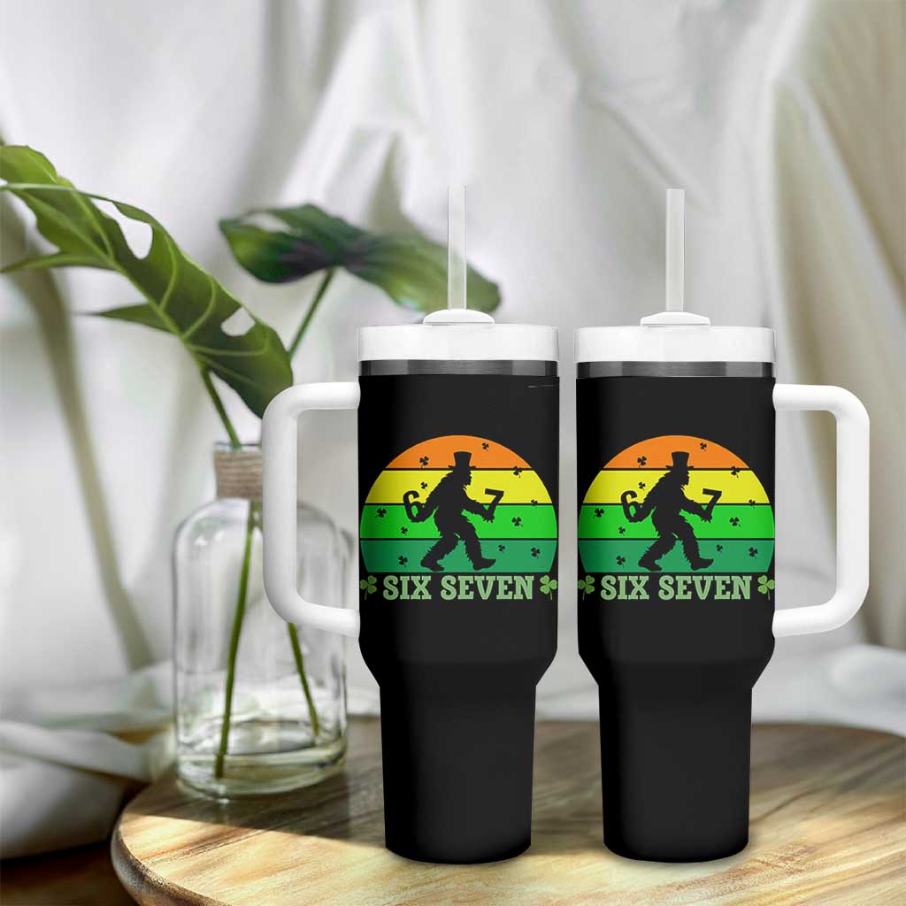 Aur NaurCowboy Raccoon Meme Tumbler With Handle Funny Sarcastic Oh No Australian Accent