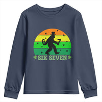 Aur NaurCowboy Raccoon Meme Youth Sweatshirt Funny Sarcastic Oh No Australian Accent