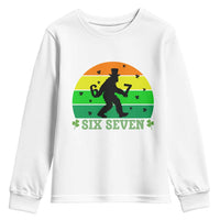 Aur NaurCowboy Raccoon Meme Youth Sweatshirt Funny Sarcastic Oh No Australian Accent