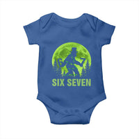 Funny Bigfoot St Patricks Day Baby Onesie Sasquatch Hiding Moon Forest Meme