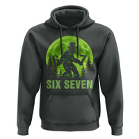 Funny Bigfoot St Patricks Day Hoodie Sasquatch Hiding Moon Forest Meme