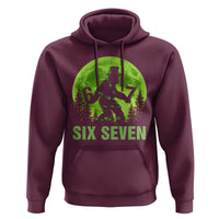 Funny Bigfoot St Patricks Day Hoodie Sasquatch Hiding Moon Forest Meme