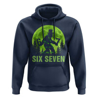 Funny Bigfoot St Patricks Day Hoodie Sasquatch Hiding Moon Forest Meme