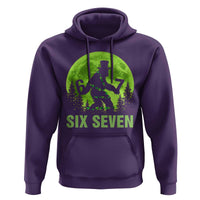 Funny Bigfoot St Patricks Day Hoodie Sasquatch Hiding Moon Forest Meme