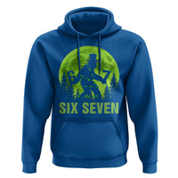 Funny Bigfoot St Patricks Day Hoodie Sasquatch Hiding Moon Forest Meme