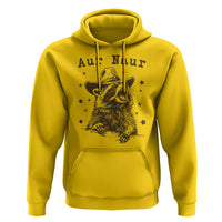 AUR Naur Cowboy Raccoon Hoodie Funny Sarcastic Oh No Australian Accent