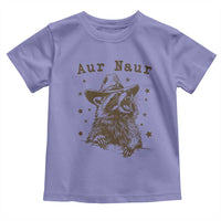 AUR Naur Cowboy Raccoon Toddler T Shirt Funny Sarcastic Oh No Australian Accent