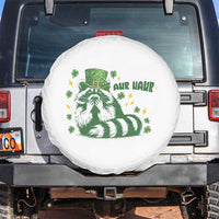 AUR Naur Raccoon St Patricks Day Meme Spare Tire Cover Funny Sarcastic Oh No Australian Accent