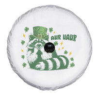 AUR Naur Raccoon St Patricks Day Meme Spare Tire Cover Funny Sarcastic Oh No Australian Accent