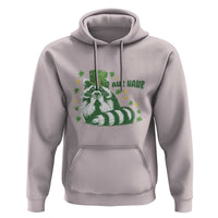 AUR Naur Raccoon St Patricks Day Meme Hoodie Funny Sarcastic Oh No Australian Accent