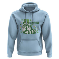 AUR Naur Raccoon St Patricks Day Meme Hoodie Funny Sarcastic Oh No Australian Accent