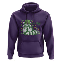 AUR Naur Raccoon St Patricks Day Meme Hoodie Funny Sarcastic Oh No Australian Accent
