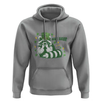 AUR Naur Raccoon St Patricks Day Meme Hoodie Funny Sarcastic Oh No Australian Accent