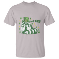 AUR Naur Raccoon St Patricks Day Meme T Shirt Funny Sarcastic Oh No Australian Accent