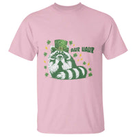 AUR Naur Raccoon St Patricks Day Meme T Shirt Funny Sarcastic Oh No Australian Accent